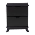 thumbnail image 2 of Powell Plumley 2 Drawer Nightstand, Black, 2 of 22