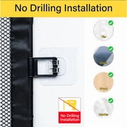 Automatic Rebound Door Barrier Cloth Pet Gate,Door Gate, Pet Gate, Dog Door Gate,Small