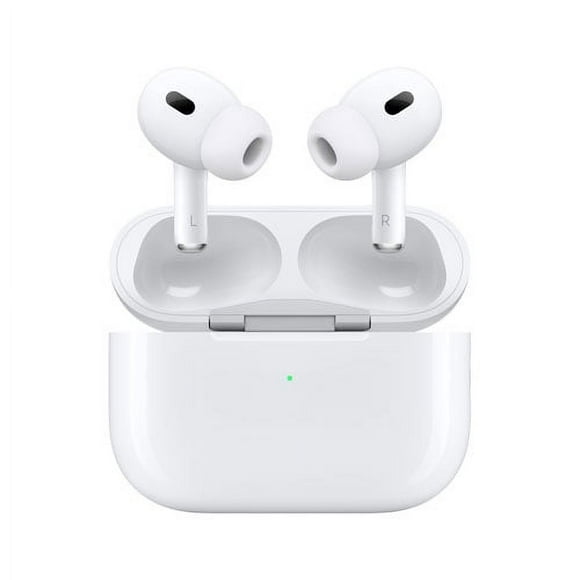 Open Box - Apple AirPods Pro (2nd generation) Noise Cancelling True Wireless Earbuds with USB-C MagSafe Charging Case