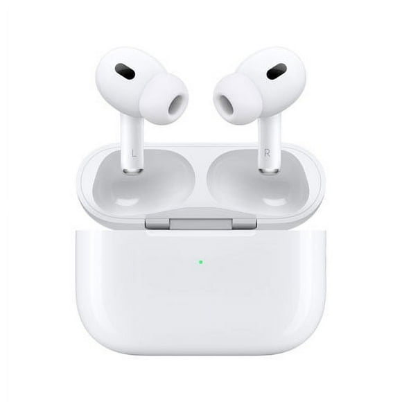 Open Box - Apple AirPods Pro (2nd generation) Noise Cancelling True Wireless Earbuds with USB-C MagSafe Charging Case