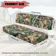 thumbnail image 7 of Jeiento UTV Seat Covers Soft Breathable Mule Bench Seat Cover UTV Accessories Fit for 2009-2024 4000 4010/2001-2018 3000 3010, Camouflage Hunting Woodland Forest Tree Print, 7 of 7