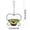 Blue, variant on Hanging Bird Feeder for Outdoor - Flower Bird Water Bowl with Heart Shape Hanging Circle, Bird Feeders for Outside, Garden, Lawn Yard Decor (1PC, Orange)