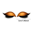 thumbnail image 4 of 2025 New Lazy Eye Shadow Eyelash Patch,Colourful Eyeshadow Eyelashes Makeup Stickers,Reusable Eye Makeup Stickers with False Lashes&Shadow,Lazy Makeups Tool for Women-Black, 4 of 9