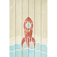 thumbnail image 3 of Marmont Hill - "Blast Off" Painting Print on White Wood, 3 of 5