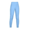 thumbnail image 7 of Wxirdiow Fall Leggings Girls Leggings High Waist Athletic Yoga Pants with Pockets Dance Running Tights Light Blue Size,8-9 Years, 7 of 7