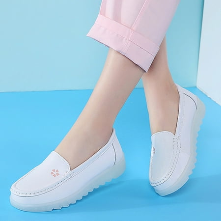 

Vedolay Dressy Casual Shoes Women Shoes For Women Walking Wide Fashion Flat Leisure Shoes Khaki 7.50