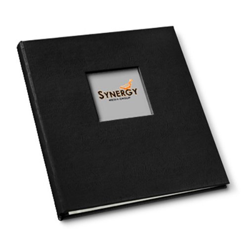 Presentation Binder 3/4" w/ Window and Smooth Spine Black Walmart