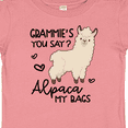 thumbnail image 4 of Inktastic Grammie's You Say Alpaca My Bags Boys or Girls Baby T-Shirt, 4 of 5