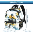 thumbnail image 2 of Ice Hockey Traveling Backpack with Adjustable Shoulder Strap, Large Capacity, Printed Design, Lightweight, Suitable, School Backpack Set, Large Backpack., 2 of 6