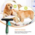 Dog Comb for Shedding Combing up Cat Teddy Long Hairs for Dogs Cats Pet Grooming