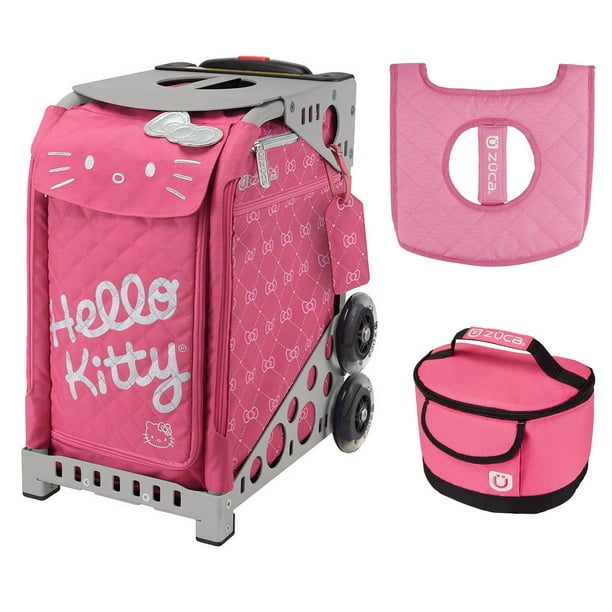 ZUCA Zuca Sport Bag Hello Kitty, Pink Luxe with Gift Lunchbox and