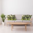 thumbnail image 4 of Ambesonne Nature Throw Pillow Cover 4 Pack, Majestic Tree Thailand, 24", Green Brown, 4 of 6
