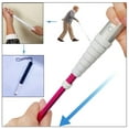 thumbnail image 5 of Telescopic Blind Cane - Reflective Folding Walking Stick for Vision Impaired and Blind ,Lnclude Nylon Bag + Optional Crutch tip, 5 of 5