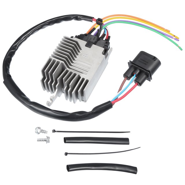 1 Set No.8E0959501AG/8E0959501AB Radiator Engine Fan Control Unit for Audi A4 1.8L 3.0L 2002-2005