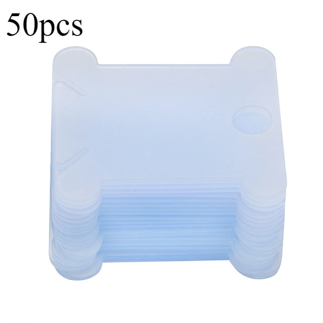 Plastic Embroidery Floss Organizer Cards, Thread Holder Bobbins for Cross Stitch, Sewing and DIY Crafts