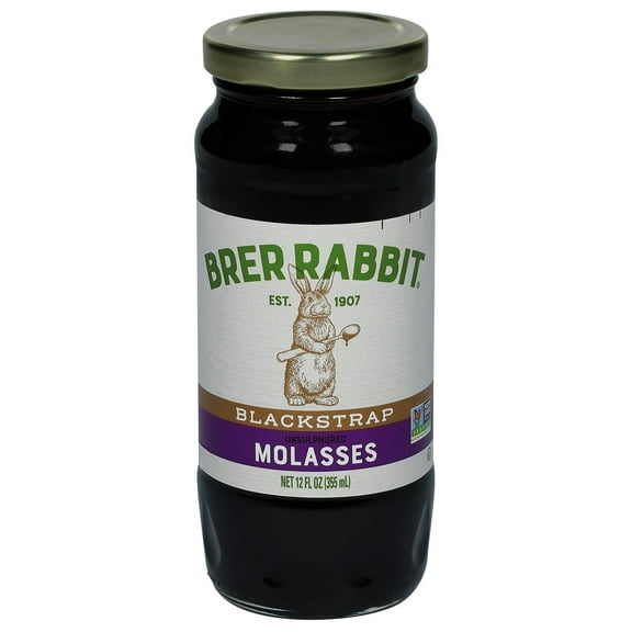Brer Rabbit Blackstrap Molasses, 12 fl oz (Pack of 2)