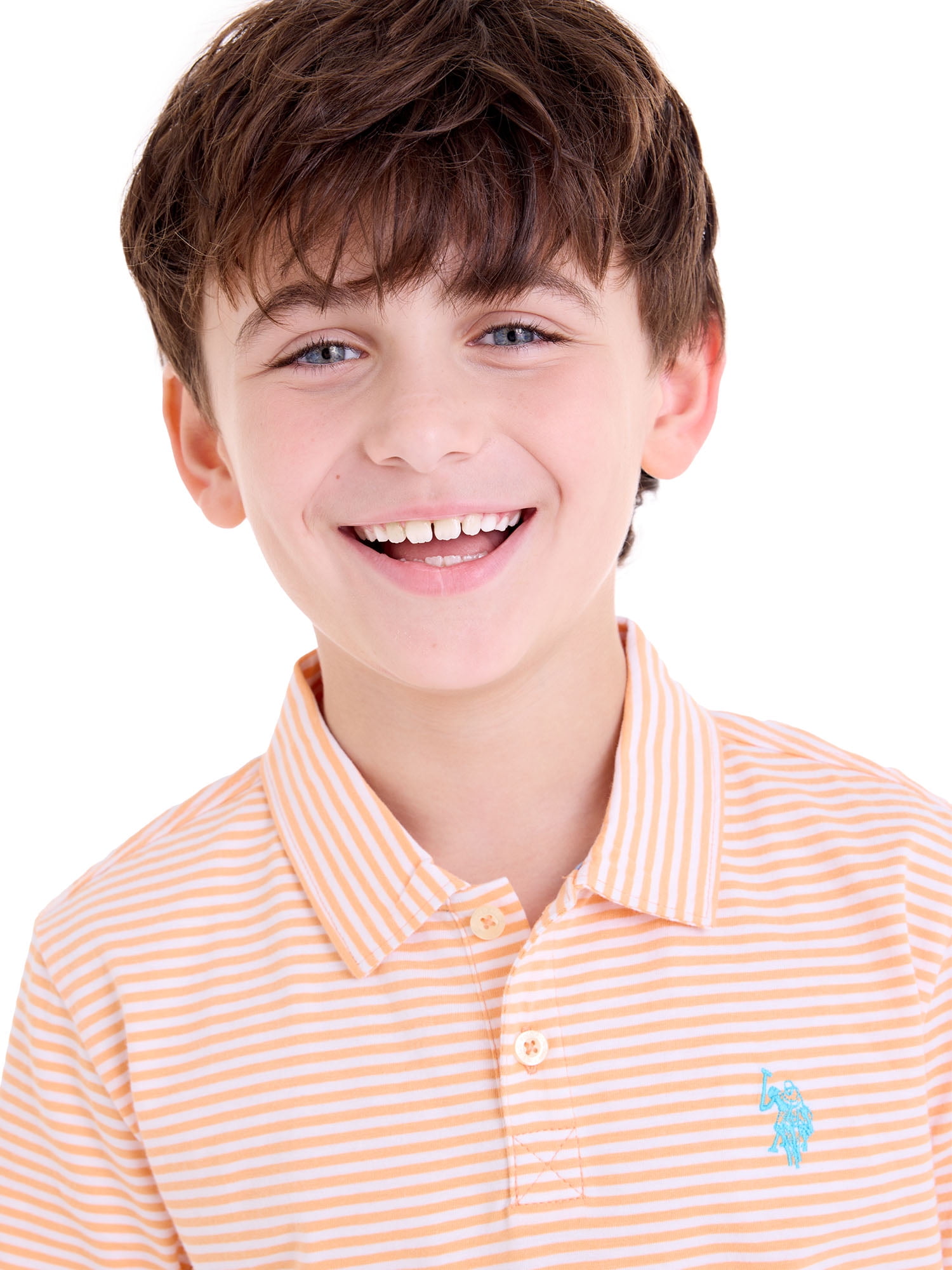 U.S. Polo Assn. Boys Everyday Play Jersey Polo, Sizes 4-18