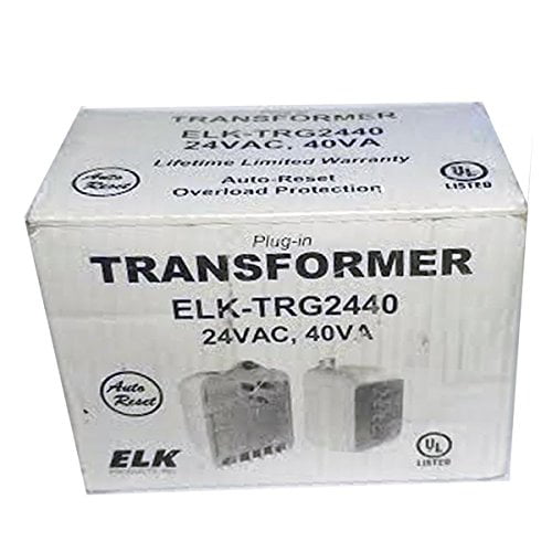 Elk Trg2440 24vac 40 VA Transformer With PTC Fuse for sale online 