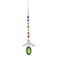 thumbnail image 1 of Crystalsuncatcher colgante de cristal ángel chakra arcoíris fabricante ángel guardián ornamento decoración de ventana, 1 of 5
