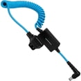 thumbnail image 2 of Kondor Blue D-Tap to 19.5V Regulated Right Angle DC Coiled Cable for Sony FX9/FX6, 2 of 3