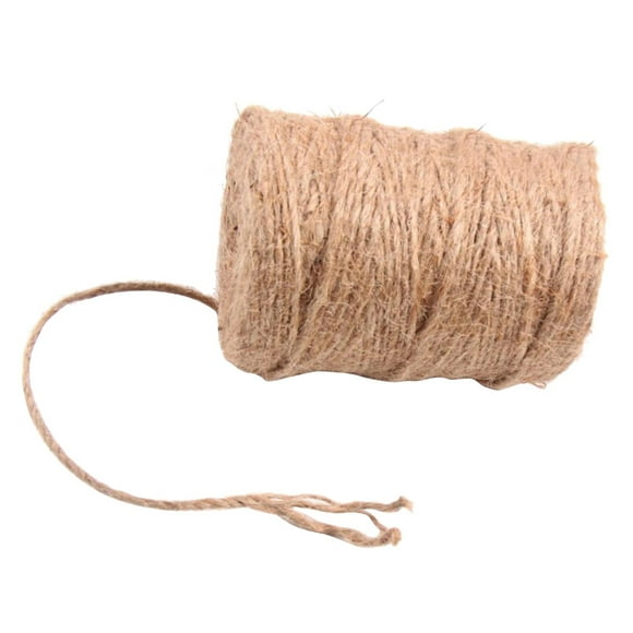 Minkissy 1 Roll Wrapping Twine Natural Biodegradable Great for Tying Packages