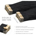 thumbnail image 3 of GFDYREE Extensions de Cheveux à Ruban WENNALIFE pour Femmes, 20 Pcs 50g 24 Pouces Ruban Noir Jais dans Extensions de Cheveux Cheveux Humains Rallonge Cheveux Humains Lisses Extensions de Cheveux Invisibles Vrais Cheveux Humains, 3 of 5