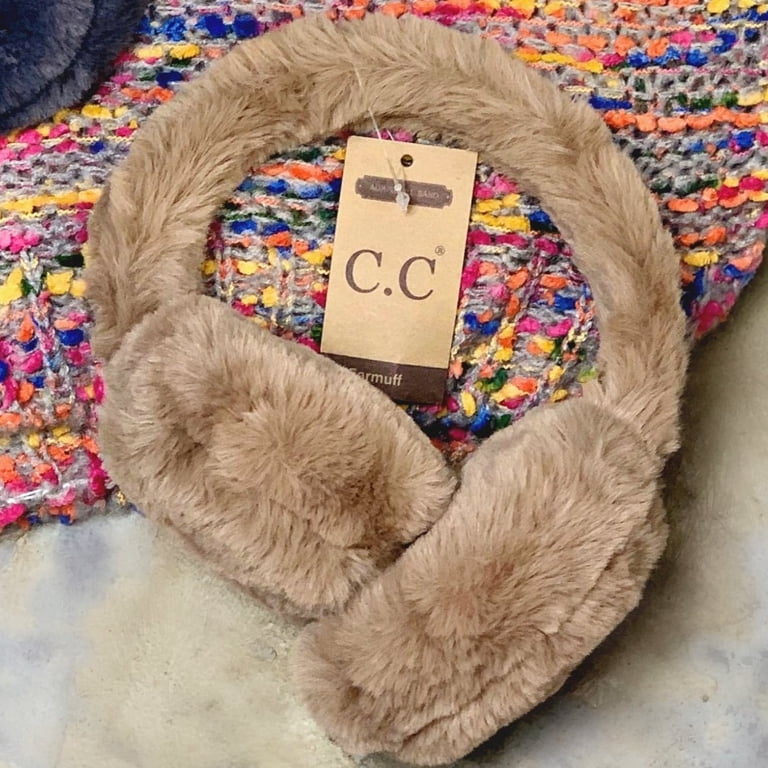 C.C Sherpa Earmuffs, Cozy & Soft Ear Warmers for Women & Men  display picture 3