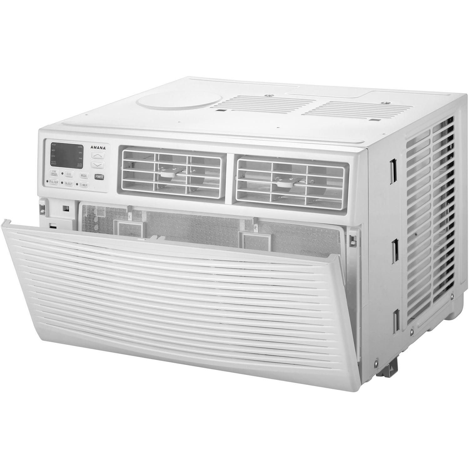 Amana 5,000 BTU 115V Window-Mounted Air Conditioner | AC for Rooms up to 150 Sq.Ft. | Mechanical Controls | Dehumidifer | Washable Filter | Auto-Restart | AMAP050CW