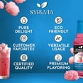 thumbnail image 5 of Syruvia Cotton Candy Sugar Free Cocktails Syrup 25.4 Fl Oz With Pump, 5 of 7