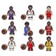 thumbnail image 1 of 9 minifigures with stars - toy series with action figures, basketball, 1 of 4