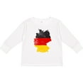 thumbnail image 3 of Inktastic German Map Flag Boys or Girls Long Sleeve Toddler T-Shirt, 3 of 5