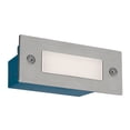 thumbnail image 4 of Estevez Luminaria LED de cortesía empotrable Pass rectangular, 1 Watt, Luz Cálida, 3000K, Protección IP65, Aluminio, Color Plata, 4 of 8