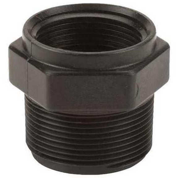 Manufacturer Varies Reducing Bushing, 1 1/2 x 1 1/4 in,Black RB150-125