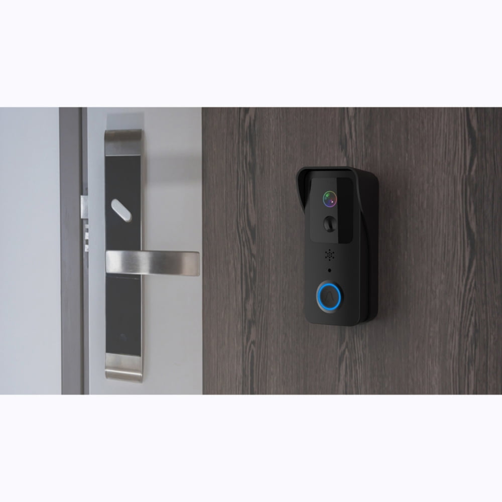 løgner Stifte bekendtskab Næste T32 pro Dual-band 2.4GHz & 5Ghz WiFi Video Doorbell 1080P Black (Chime + 2*  2600mah batteries + data cable),HD WiFi Security Doorbell Camera -  Walmart.com