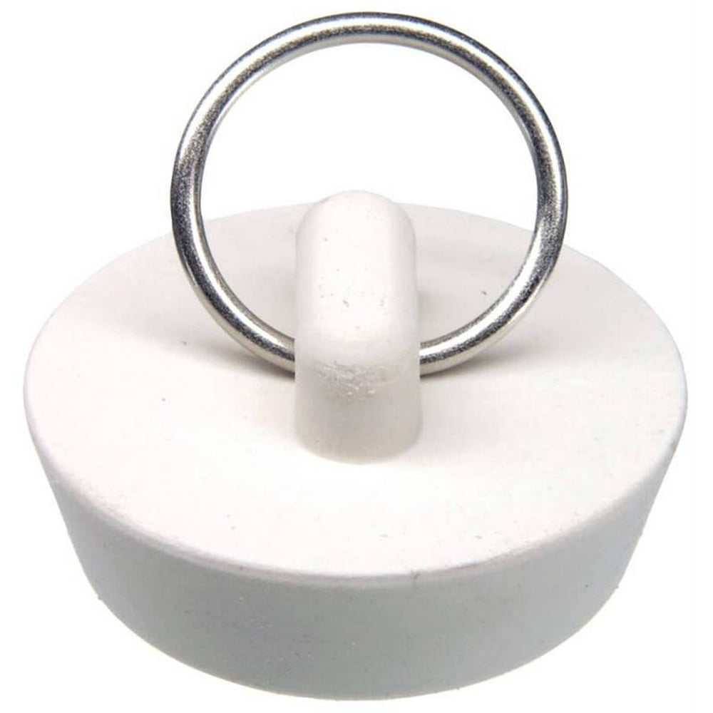 7198724,DRAIN STOPPERS,RUBBER,WHITE Use with Drain