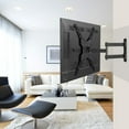 thumbnail image 2 of Full Motion TV Wall Mount Bracket Articulating Arms Swivels Tilt Bracket for 13-55 inch Flat Curved TVs, Max 400x400mm ,Holds up to 66lbs, 2 of 6