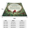 thumbnail image 2 of Bereavement Gifts Blanket Sympathy Gift Memorial Gifts - In Memory Of Loved One, Condolences Gift, In Loving Memory Blankets, Memorial Gifts For Loss Of Mom Dad Grandma Grandpa Pet 50x40, 2 of 6