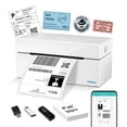 thumbnail image 1 of ORGBRO Bluetooth Thermal Shipping Label Printer, Z1-Plus Wireless 4X6 Shipping Label Printer for Small Business Office or Home Support iPhone Android, 1 of 9