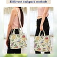 thumbnail image 4 of FORMRS Womens Corduroy Tote Bag Crossbody Shoulder Handbag with Pocket, Birds with Strawberries, 4 of 7