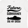 thumbnail image 4 of Inktastic Future Submariner Like Daddy Boys or Girls Toddler T-Shirt, 4 of 5