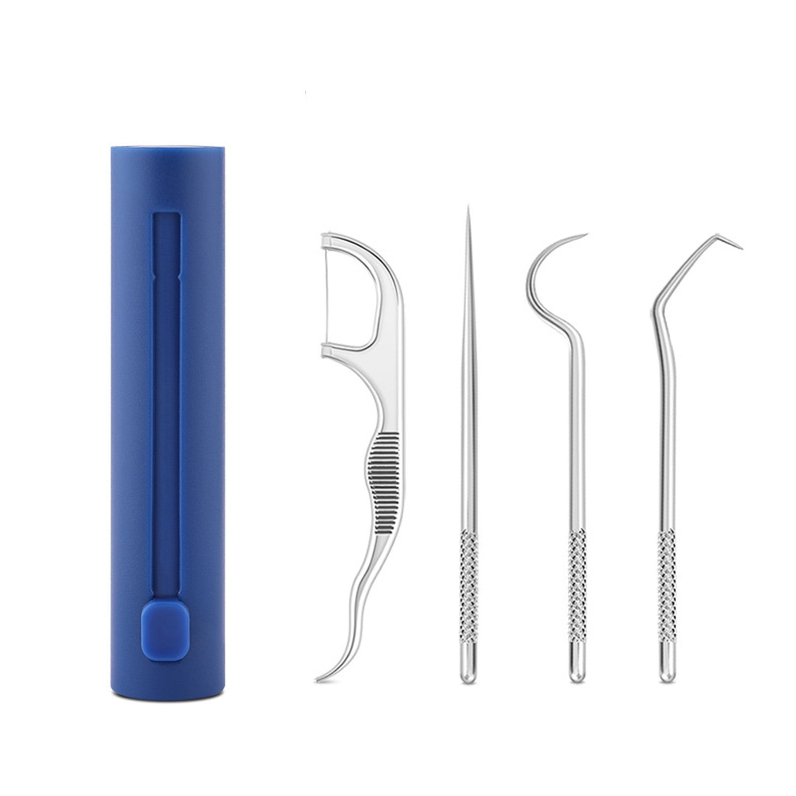 MAX Dental Floss 4Pcs/Set Calculus Removal with Storage Tube Useful