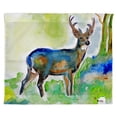 thumbnail image 1 of Betsy Drake TP336 24 x 30 Pouces. Betsys Cerfs Suspendus à l'Extérieur, 1 of 1