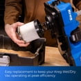 thumbnail image 5 of Kreg 20V Ionic Drive Wet/Dry Vac HEPA Replacement Filter, 5 of 5