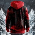 thumbnail image 4 of CONZONE Christmas Mens Hoodies Xmas Santa Claus Hoodie for Men Graphic Long Sleeve Pullover Hooded Sweatshirt Soft Fall Winter Sweatshirts With Pocket, 4 of 4