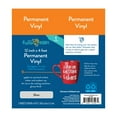 thumbnail image 4 of (3 pack) Hello Hobby 12" x 4' Silver Permanent Craft Vinyl Roll, 4 of 10