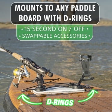 SUP Angler Universal Fishing Rod Holder - Removable Mount For Inflatable Paddleboards