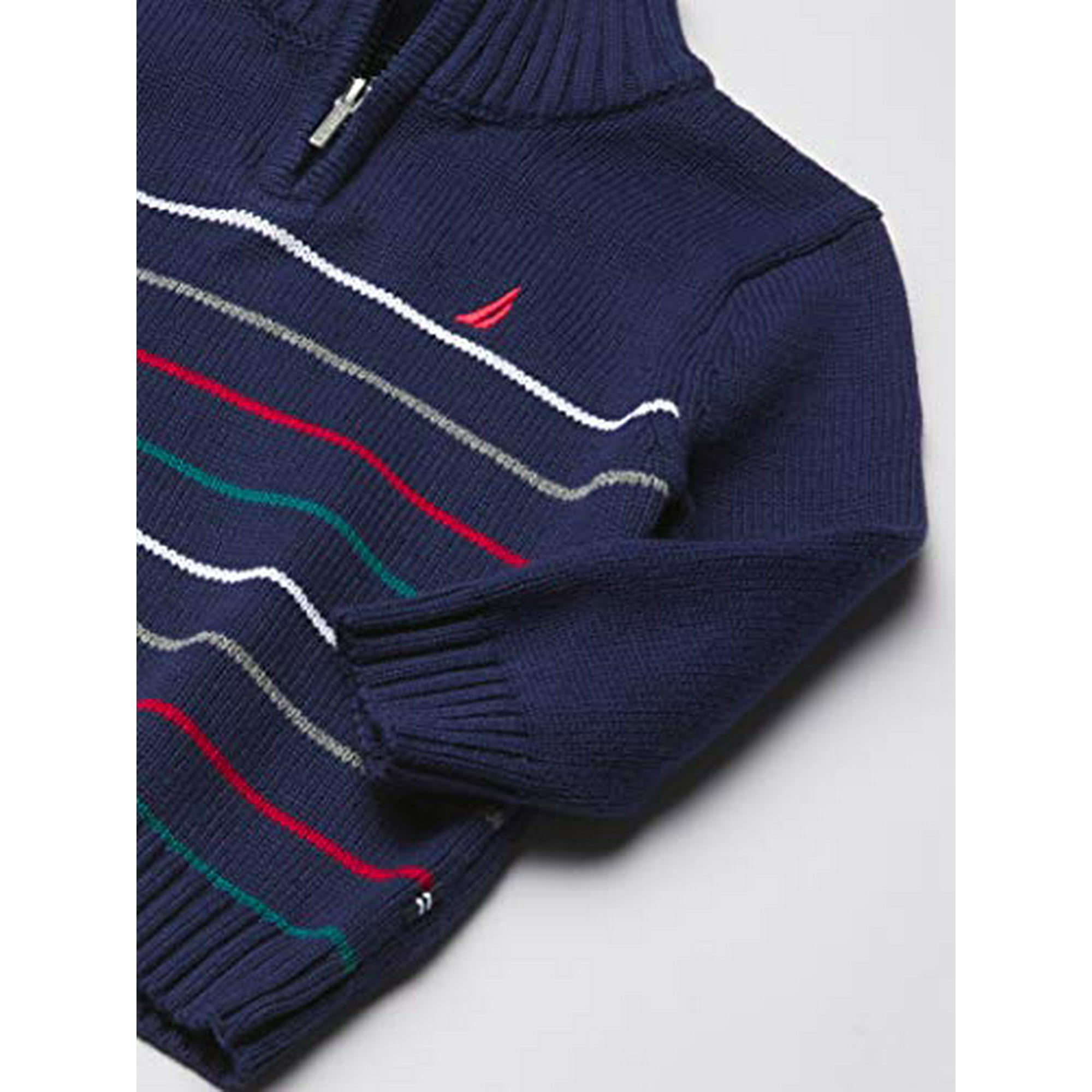 Nautica Baby Boy's 2pc Polar 1/2 Zip Fleece Pant Set, Quick Grey Heather/New Sport Navy : Buy Online At Best Price In KSA - Souq Is Now