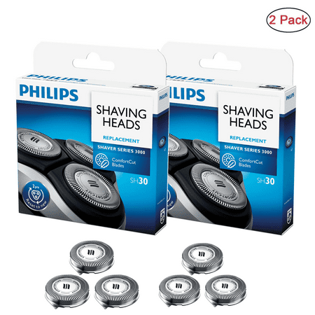 replacement philips norelco heads sh30 2000 series shavers head 1000 walmart