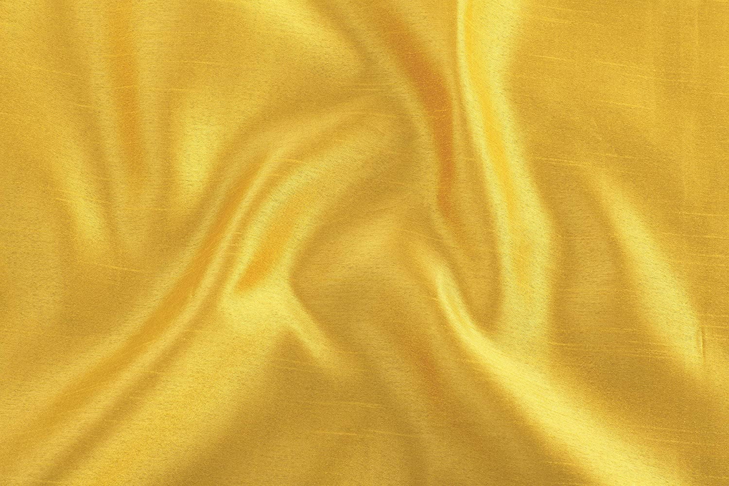 2 Pack: Regal Home Collections Ultra Luxurious Semi Sheer Shimmer Grommet Top Curtain Panels - Golden Yellow