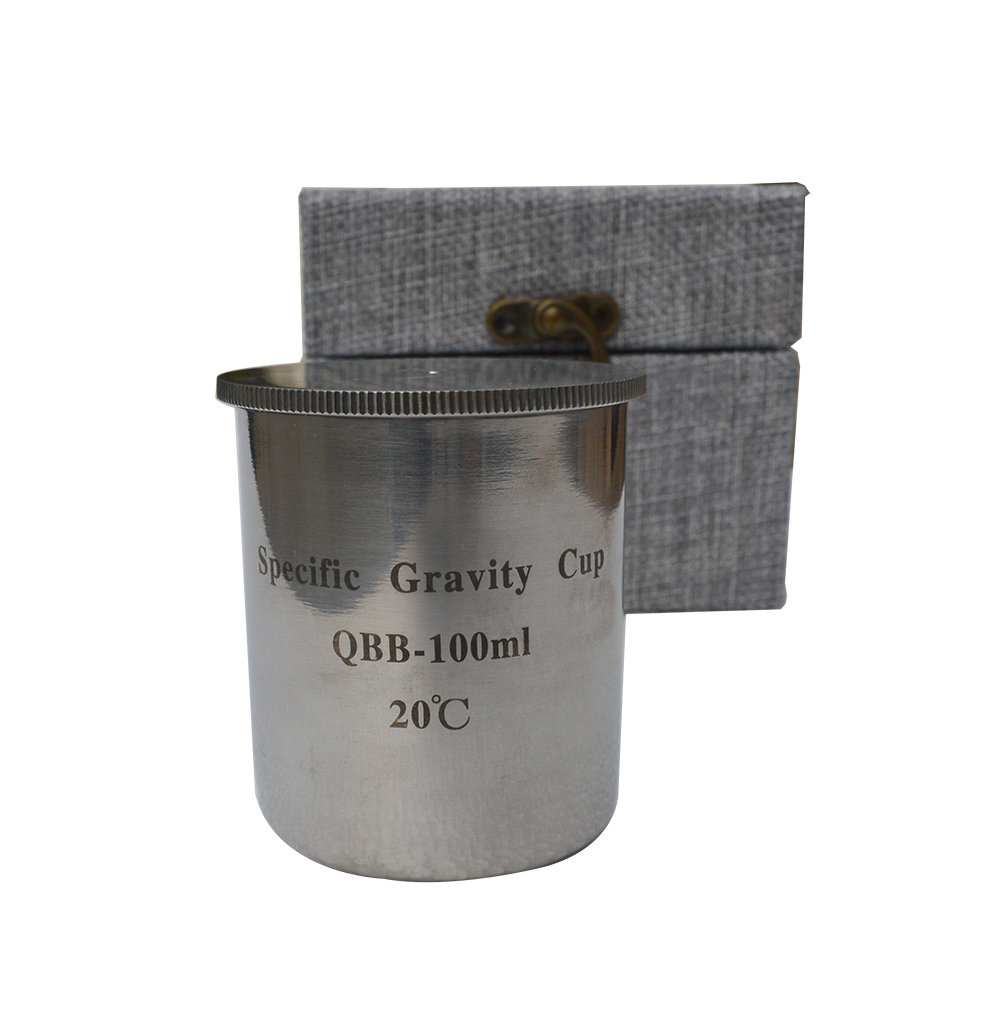 Techtongda 100ml Stainless Steel Paint Density Cups Specific Gravity